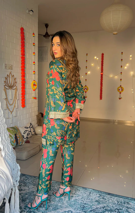 Forest Green Co-ord Set
