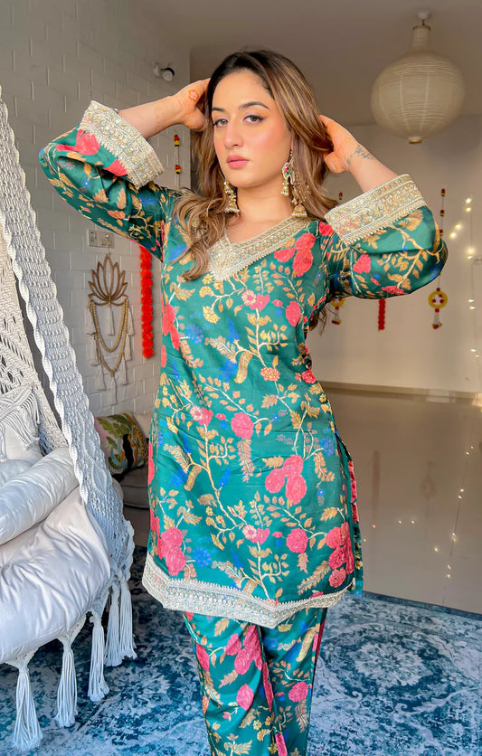 Forest Green Co-ord Set